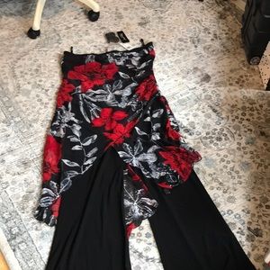 Off shoulder pantsuit